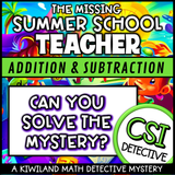 End-of-year math worksheets for review and enrichment