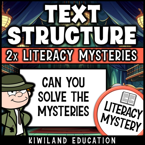 Text Structure Literacy Mystery Detective