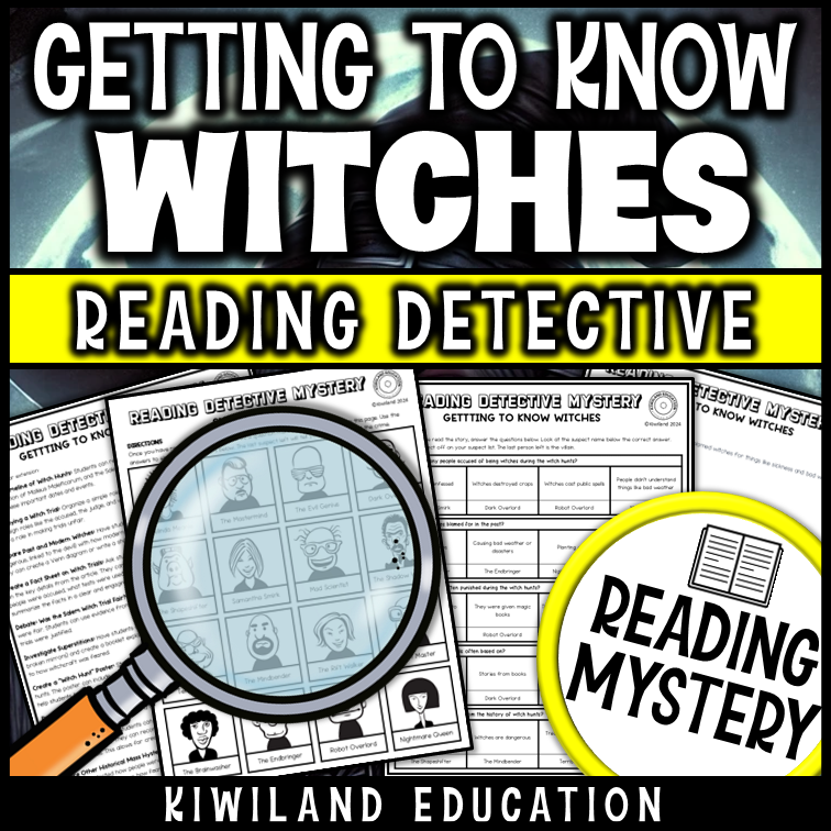 ELA Halloween activity for grades 3–5 with critical thinking tasks