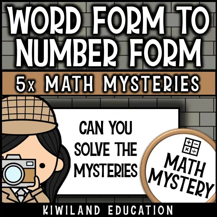 Fun place value activity with story-based worksheet for standard form practice