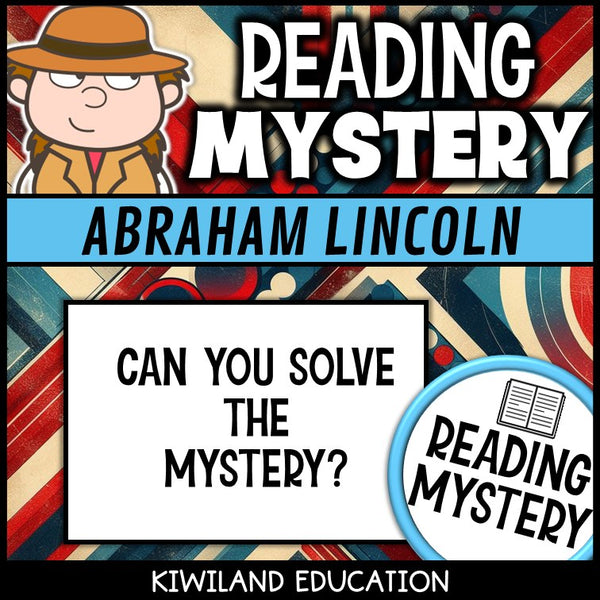 No-prep Abraham Lincoln reading comprehension worksheet with answer key Presidents Day