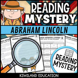 Printable nonfiction Abraham Lincoln biography reading comprehension passage for grades 3-6