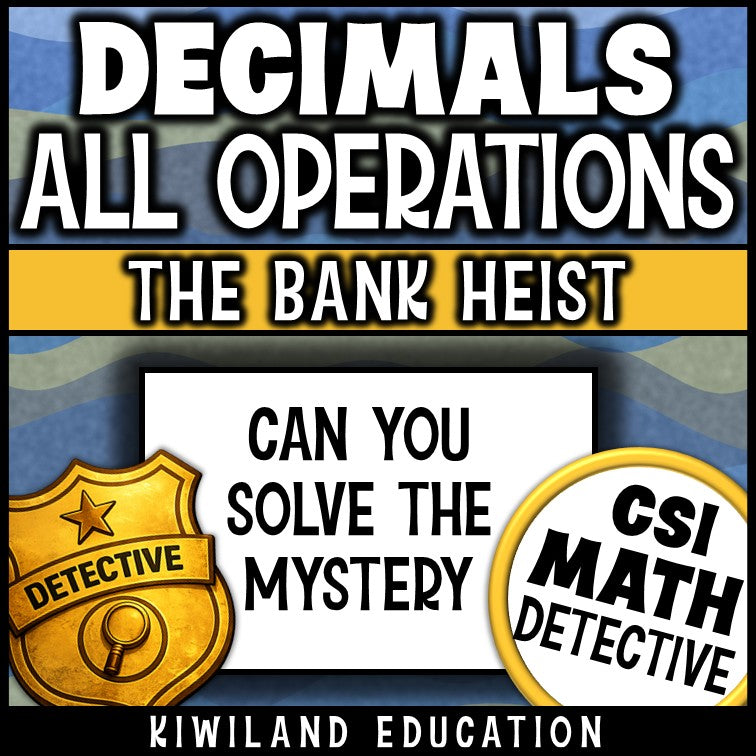 Adding and subtracting decimals review math mystery with complete answer keys