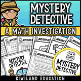 Addition and subtraction math worksheets detective case cover 54