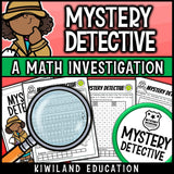 Addition and subtraction within 100 clue pages detective printable 80