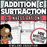 Addition and subtraction within 1000 worksheets grade 2-4