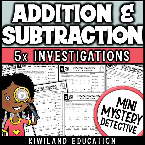 Addition and subtraction within 1000 worksheets grade 2-4