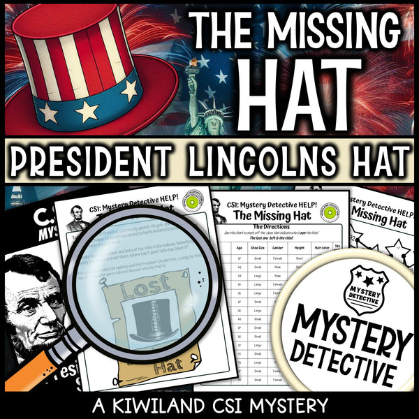 Addition multiplication case file suspect chart missing hat lincoln