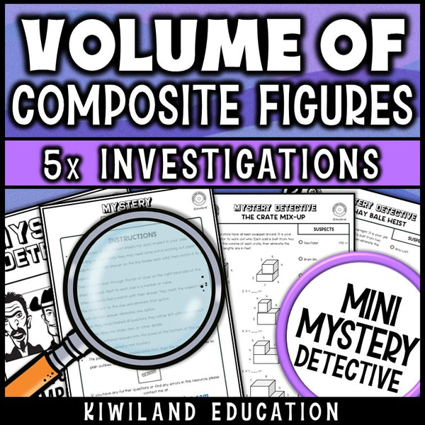 Additive volume rectangular prisms no-prep printable detective activity