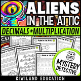 Aliens in the attic CSI mystery detective decimals grades 4-6