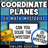 All four quadrants coordinate grid detective activity for sub plans, self-checking