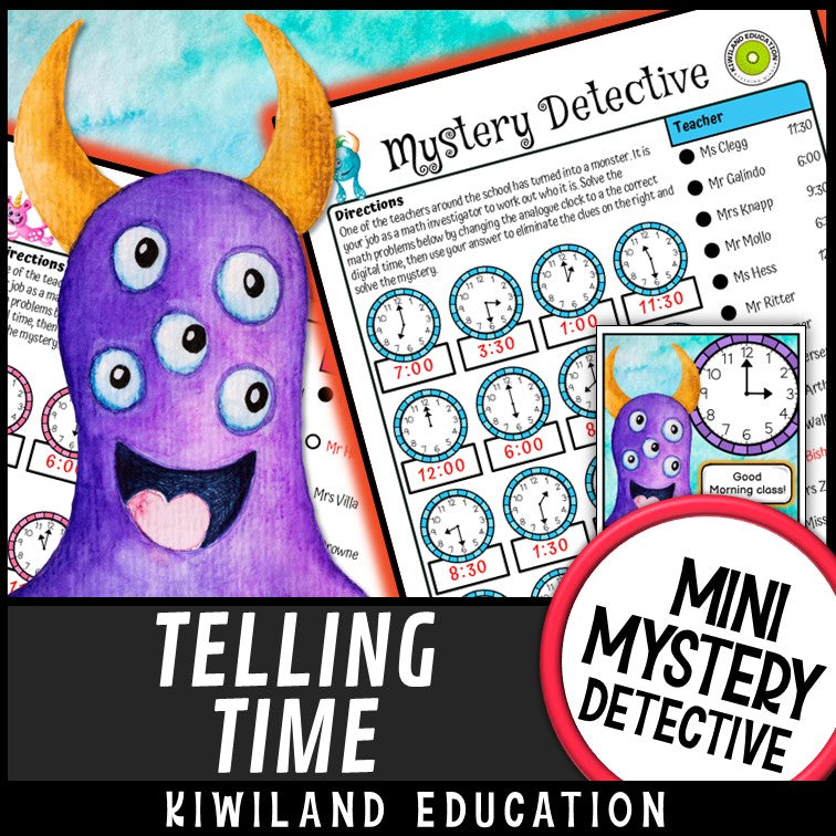 Analog to digital clock practice printables with answer keys