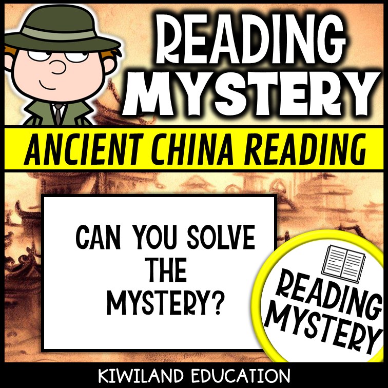 No-prep ancient China reading comprehension worksheet with answer key world history