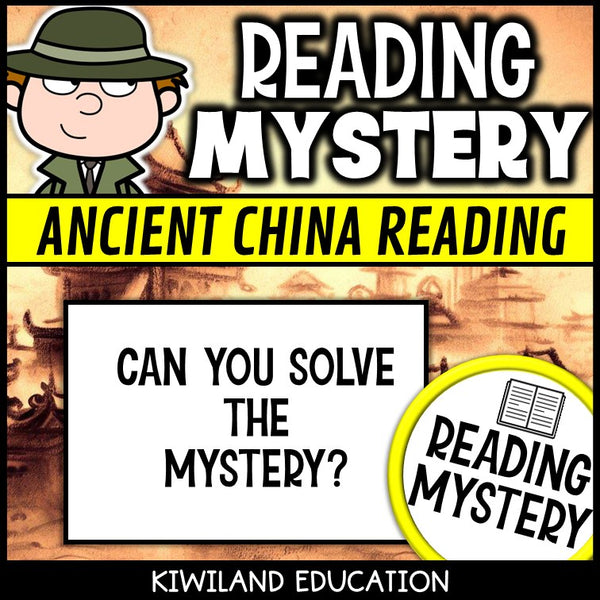 No-prep ancient China reading comprehension worksheet with answer key world history
