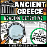 Nonfiction Ancient Greece reading comprehension passage for grades 3-6