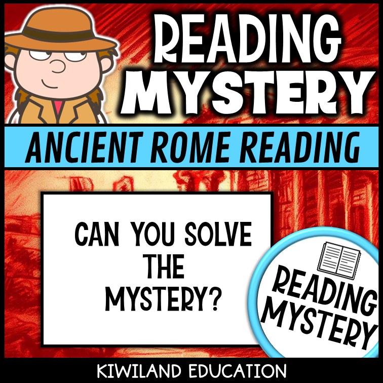 No-prep ancient Rome reading comprehension worksheet with answer key