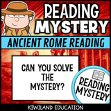No-prep ancient Rome reading comprehension worksheet with answer key