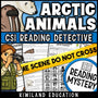 Arctic animals science reading mystery cover for grades 3-6