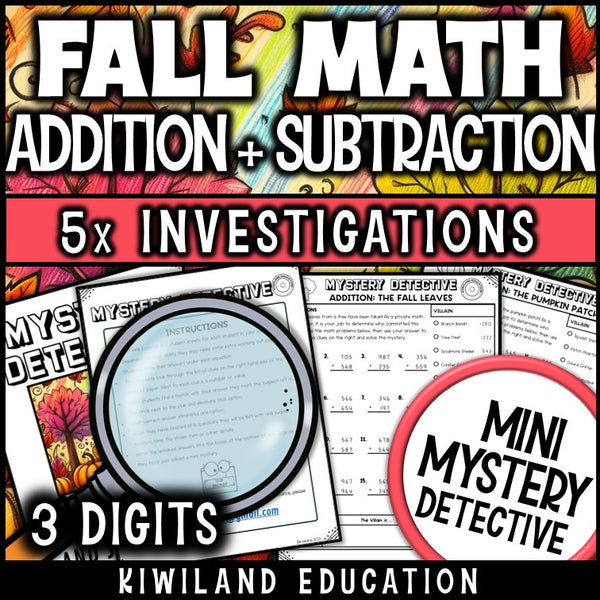 Autumn triple digit regrouping detective cases