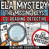 Back to School ELA Scoot task cards sample – theme, figurative language, text structure