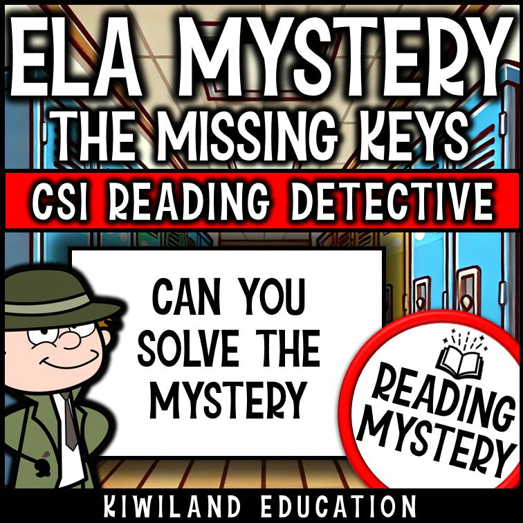 Back to School ELA review Scoot game printable with answer key for Grades 3–6
