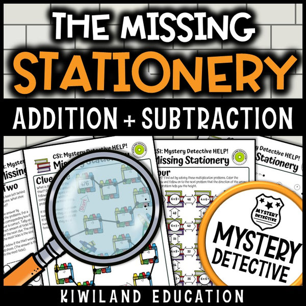 Back-to-school math worksheets addition subtraction no-prep
