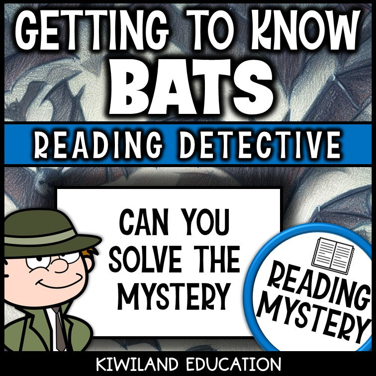 No-prep bats reading comprehension worksheet with answer key Halloween