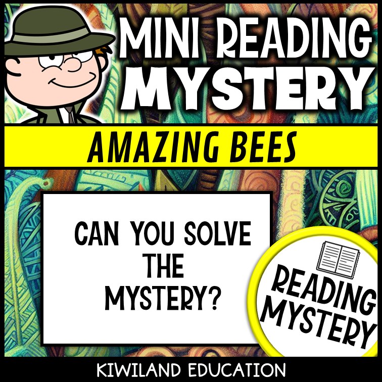 No-prep bees and pollination reading comprehension worksheet with answer key