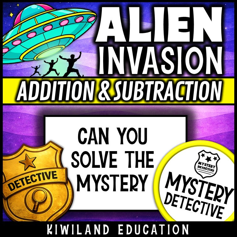 Can you solve it alien invasion answer keys included