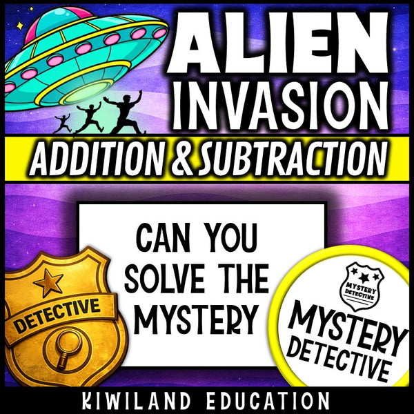 Can you solve it alien invasion answer keys included
