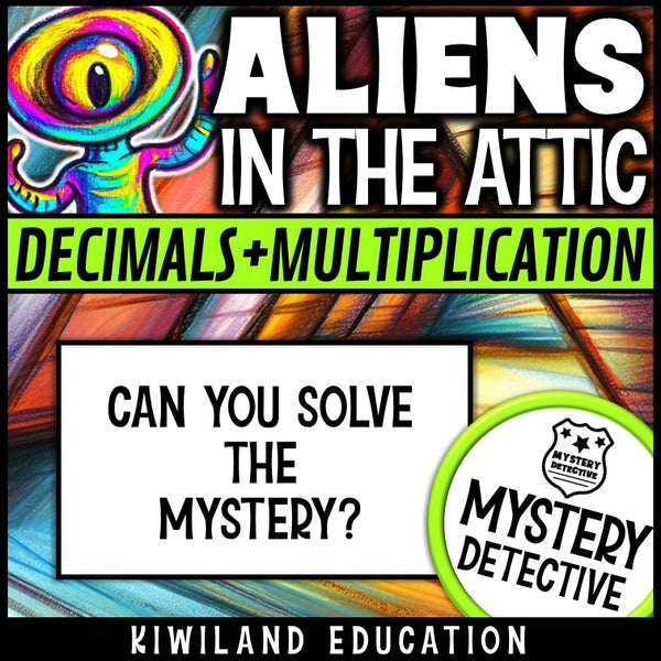 Can you solve it aliens in the attic answer keys included