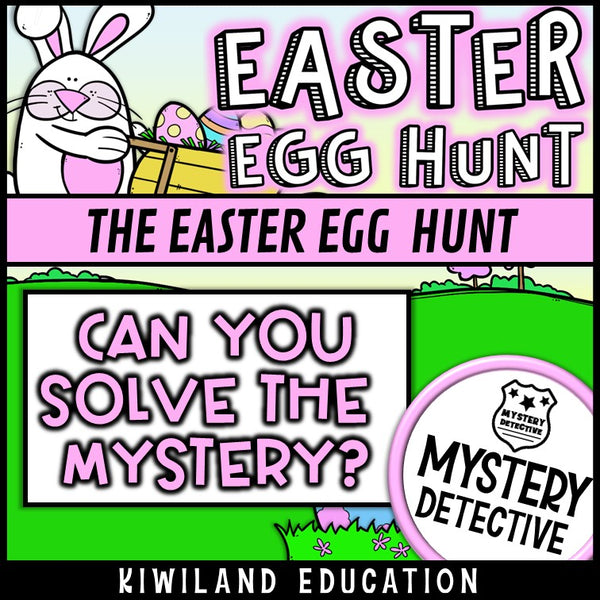 Can you solve it easter egg hunt answer keys included