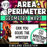 Can you solve it geometry area perimeter answer keys included