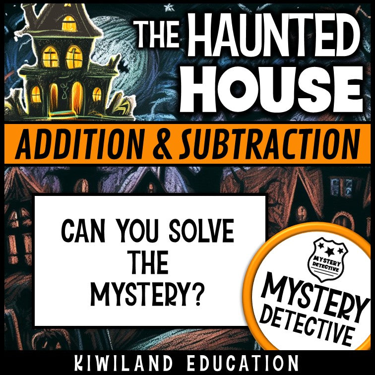 Can you solve it halloween haunted house answer keys included