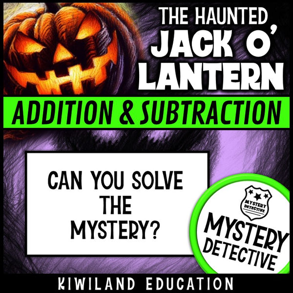 Can you solve it haunted jack o lantern answer keys included