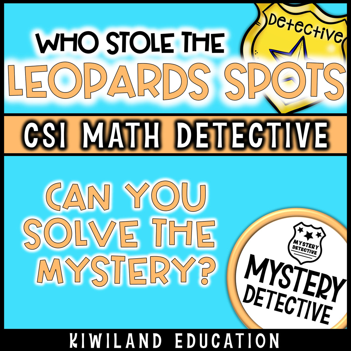 Can you solve it leopards spots detective case answer keys