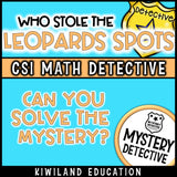 Can you solve it leopards spots detective case answer keys