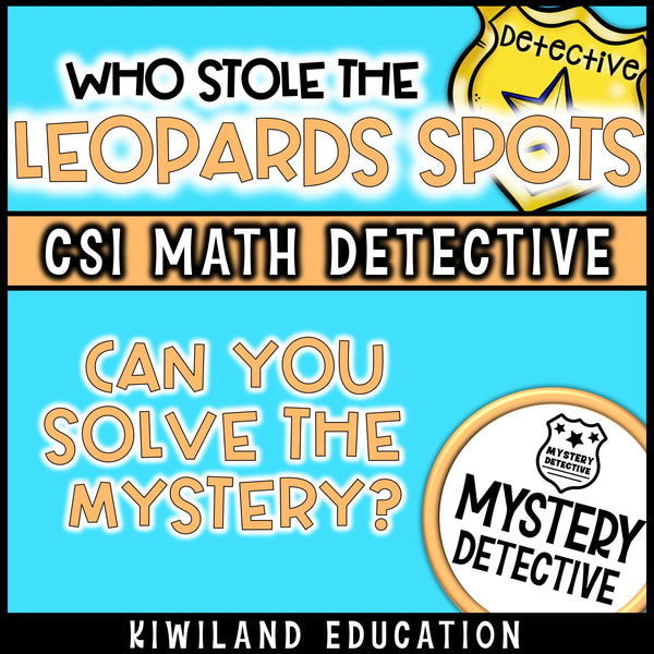 Can you solve it leopards spots detective case answer keys