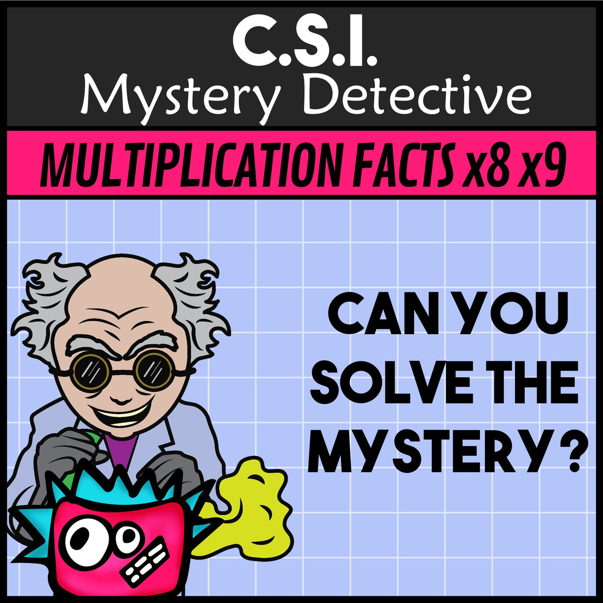 Can you solve it mad scientist x8 x9 answer keys included