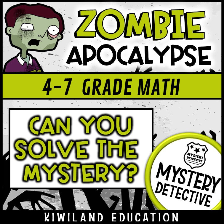 Can you solve it zombie apocalypse answer keys included