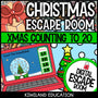 Counting to 20 Christmas digital escape room cover