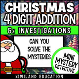 Christmas mystery morning work early finishers centers