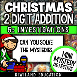 Christmas mystery morning work early finishers sub plans