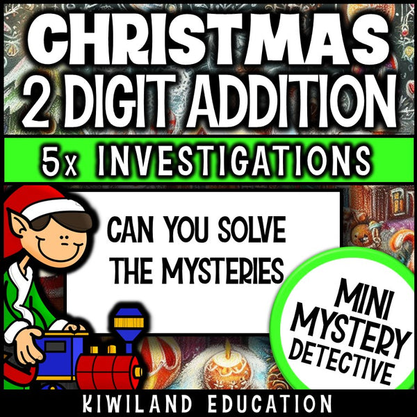 Christmas mystery morning work early finishers sub plans