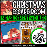 Measuring length with a ruler escape room challenge