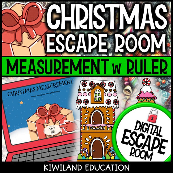 Measuring length with a ruler escape room challenge