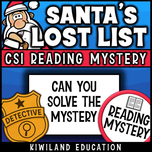 No-prep Christmas reading comprehension worksheet with answer key