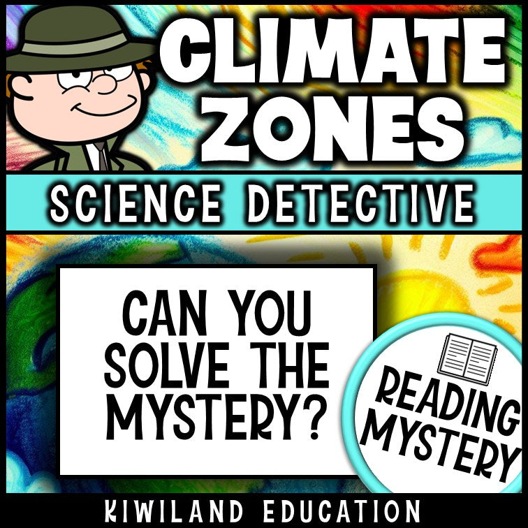 No-prep climate and weather reading comprehension worksheet with answer key