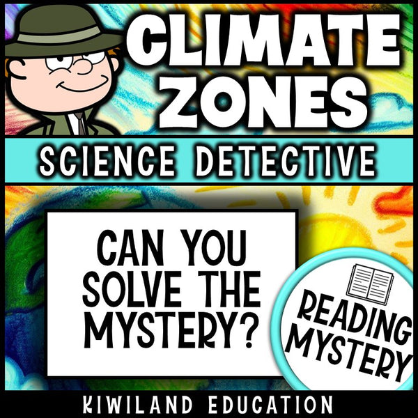 No-prep climate and weather reading comprehension worksheet with answer key