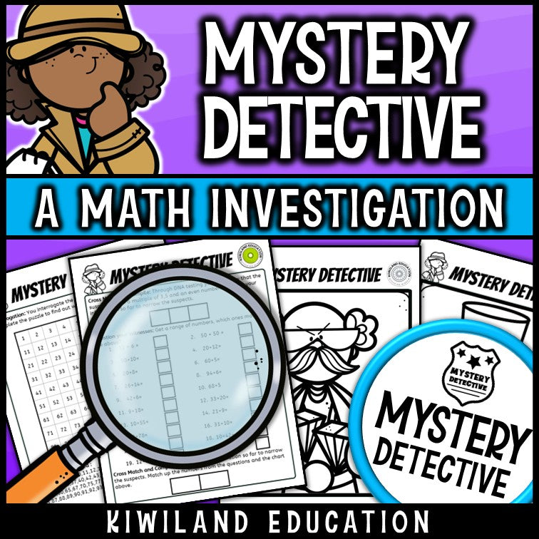 Codebreaking with addition to 20 CSI mystery printable worksheets